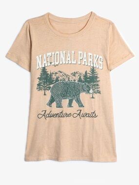 Maurices Peach 'National Parks Adventure Awaits' Graphic Tee